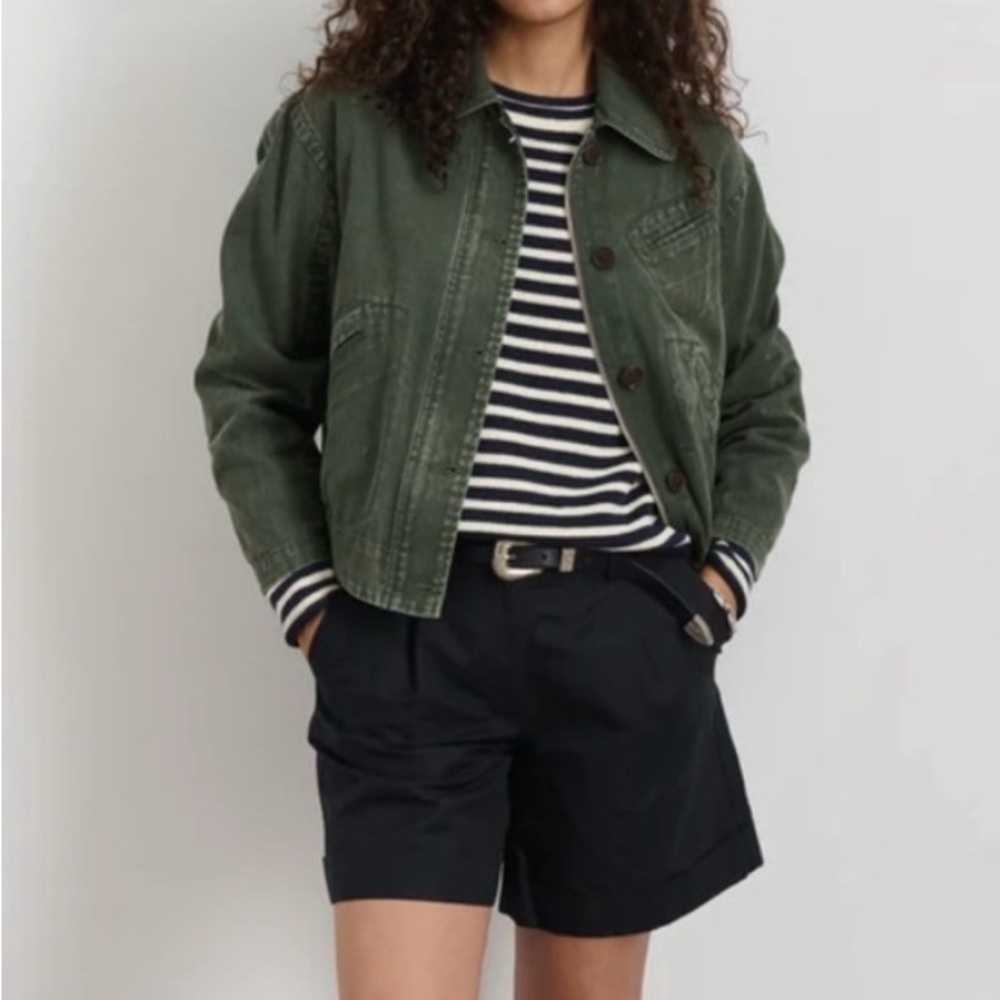 ALEX MILL 9th street cotton bomber jacket